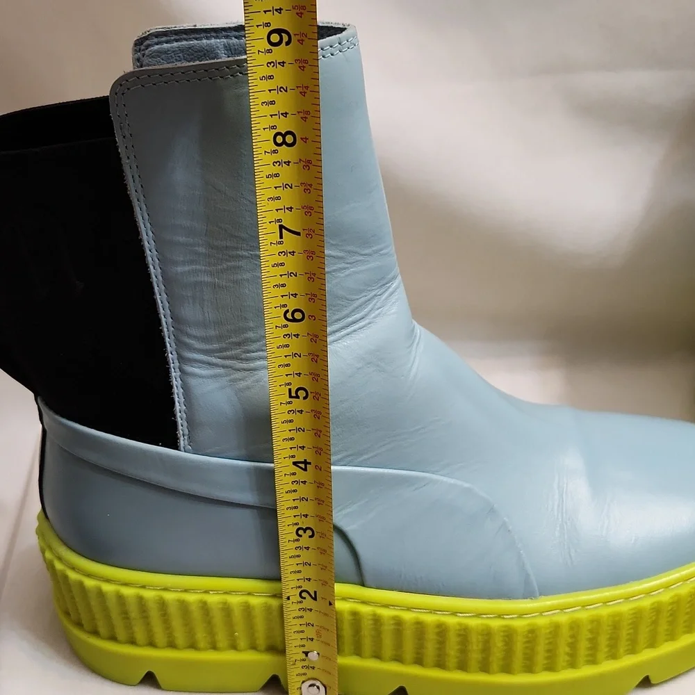 Puma x Fenty by Rihanna Chelsea Creeper Combat Platform boots (w size 8) - Picture 12 of 12